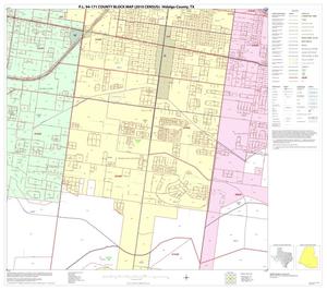 P.L. 94-171 County Block Map (2010 Census): Hidalgo County, Block 98