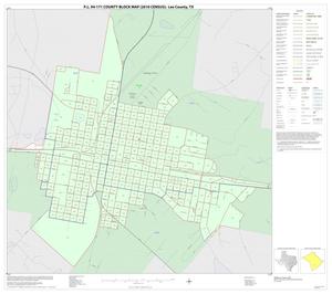 P.L. 94-171 County Block Map (2010 Census): Lee County, Inset C01