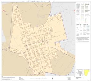 P.L. 94-171 County Block Map (2010 Census): Burnet County, Inset E01