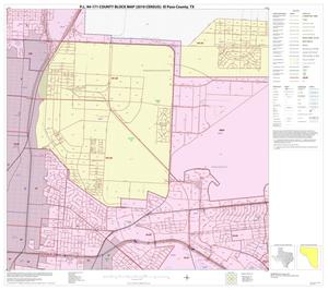 P.L. 94-171 County Block Map (2010 Census): El Paso County, Block 34