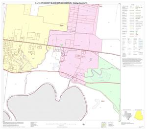 P.L. 94-171 County Block Map (2010 Census): Hidalgo County, Block 84