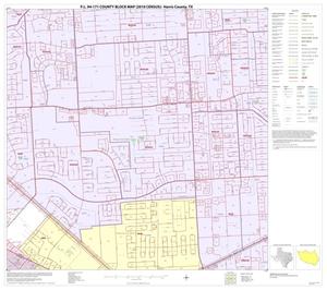 P.L. 94-171 County Block Map (2010 Census): Harris County, Block 249