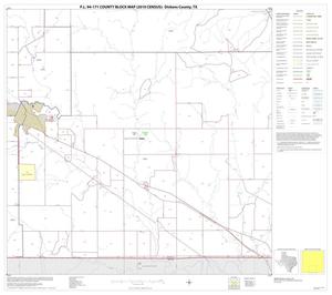 Primary view of object titled 'P.L. 94-171 County Block Map (2010 Census): Dickens County, Block 8'.