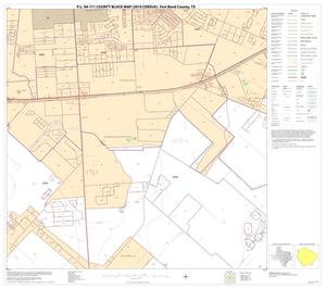 Primary view of object titled 'P.L. 94-171 County Block Map (2010 Census): Fort Bend County, Block 38'.