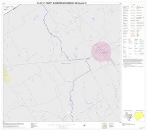 P.L. 94-171 County Block Map (2010 Census): Ellis County, Block 36