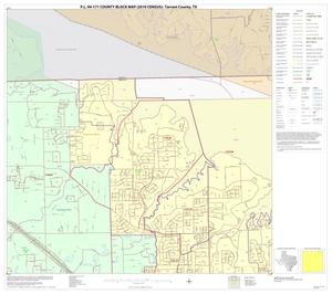 P.L. 94-171 County Block Map (2010 Census): Tarrant County, Block 7