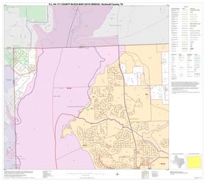 P.L. 94-171 County Block Map (2010 Census): Rockwall County, Block 1