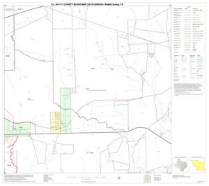 P.L. 94-171 County Block Map (2010 Census): Webb County, Block 43