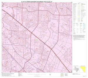 P.L. 94-171 County Block Map (2010 Census): El Paso County, Block 43