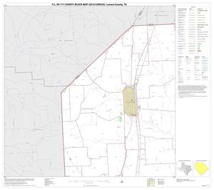 P.L. 94-171 County Block Map (2010 Census): Lavaca County, Block 1