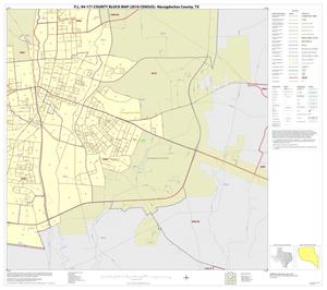 P.L. 94-171 County Block Map (2010 Census): Nacogdoches County, Inset B03