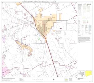 Primary view of object titled 'P.L. 94-171 County Block Map (2010 Census): Johnson County, Block 9'.