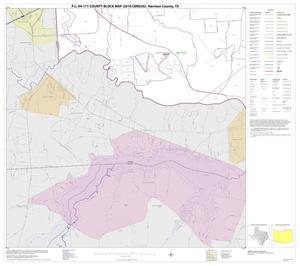 P.L. 94-171 County Block Map (2010 Census): Harrison County, Block 16