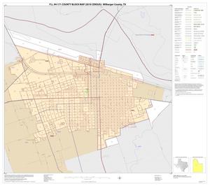 Primary view of object titled 'P.L. 94-171 County Block Map (2010 Census): Wilbarger County, Inset A01'.