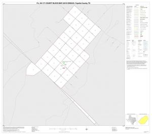 P.L. 94-171 County Block Map (2010 Census): Fayette County, Inset I01