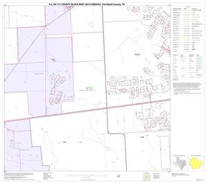 Primary view of object titled 'P.L. 94-171 County Block Map (2010 Census): Fort Bend County, Block 9'.
