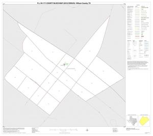 P.L. 94-171 County Block Map (2010 Census): Wilson County, Inset B01