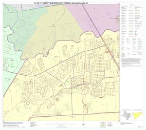 P.L. 94-171 County Block Map (2010 Census): Galveston County, Block 12
