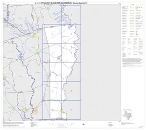 Primary view of object titled 'P.L. 94-171 County Block Map (2010 Census): Newton County, Index'.