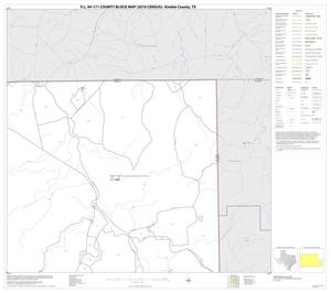 P.L. 94-171 County Block Map (2010 Census): Kimble County, Block 16