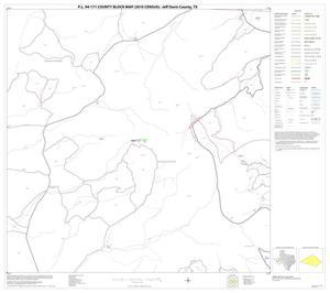 P.L. 94-171 County Block Map (2010 Census): Jeff Davis County, Block 19