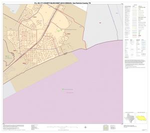P.L. 94-171 County Block Map (2010 Census): San Patricio County, Inset G02