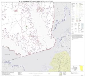 P.L. 94-171 County Block Map (2010 Census): San Augustine County, Block 9