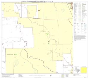P.L. 94-171 County Block Map (2010 Census): Denton County, Block 44