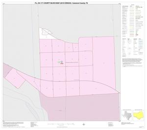 P.L. 94-171 County Block Map (2010 Census): Cameron County, Inset P01