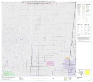 Primary view of object titled 'P.L. 94-171 County Block Map (2010 Census): Kenedy County, Block 27'.