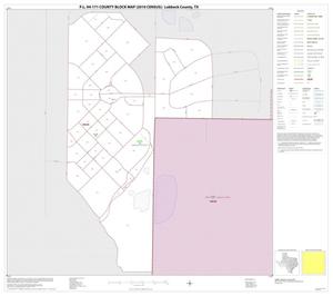 P.L. 94-171 County Block Map (2010 Census): Lubbock County, Inset E01