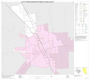 P.L. 94-171 County Block Map (2010 Census): Cherokee County, Inset I01