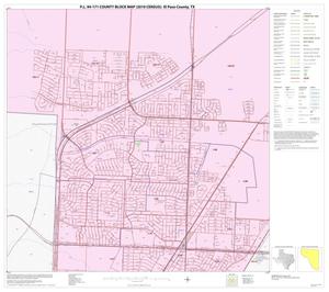 P.L. 94-171 County Block Map (2010 Census): El Paso County, Block 14