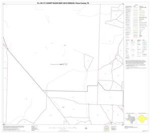 P.L. 94-171 County Block Map (2010 Census): Pecos County, Block 39