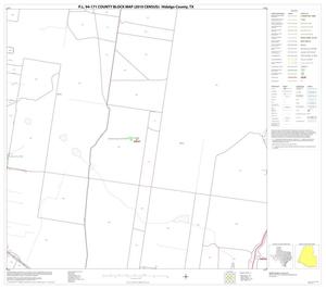 P.L. 94-171 County Block Map (2010 Census): Hidalgo County, Block 71