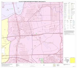 P.L. 94-171 County Block Map (2010 Census): Dallas County, Block 39
