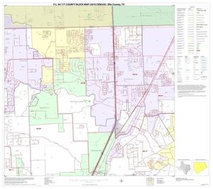 P.L. 94-171 County Block Map (2010 Census): Ellis County, Block 3