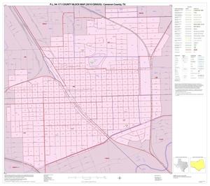 P.L. 94-171 County Block Map (2010 Census): Cameron County, Inset I01