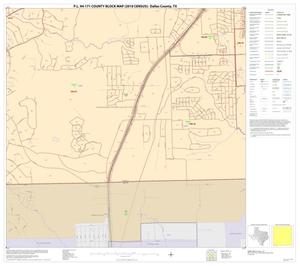 P.L. 94-171 County Block Map (2010 Census): Dallas County, Block 74