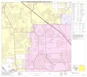 P.L. 94-171 County Block Map (2010 Census): Denton County, Block 56