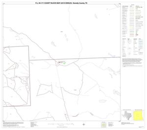 P.L. 94-171 County Block Map (2010 Census): Kenedy County, Block 13