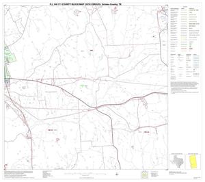 P.L. 94-171 County Block Map (2010 Census): Grimes County, Block 14