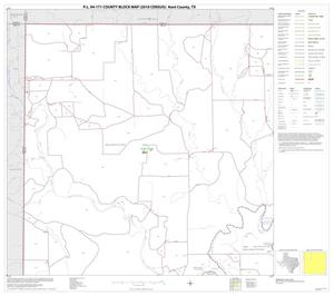 Primary view of object titled 'P.L. 94-171 County Block Map (2010 Census): Kent County, Block 1'.