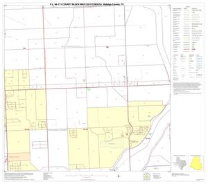 P.L. 94-171 County Block Map (2010 Census): Hidalgo County, Block 92