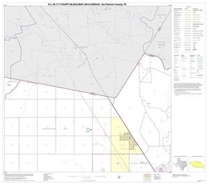 P.L. 94-171 County Block Map (2010 Census): San Patricio County, Block 3