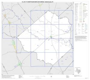 P.L. 94-171 County Block Map (2010 Census): Goliad County, Index