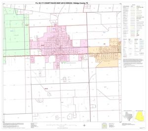 P.L. 94-171 County Block Map (2010 Census): Hidalgo County, Block 79