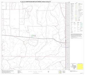 Primary view of object titled 'P.L. 94-171 County Block Map (2010 Census): Dickens County, Block 6'.