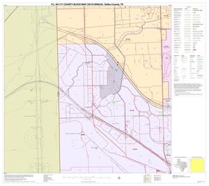 P.L. 94-171 County Block Map (2010 Census): Dallas County, Block 10