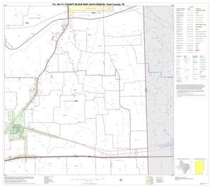 Primary view of object titled 'P.L. 94-171 County Block Map (2010 Census): Hunt County, Block 12'.